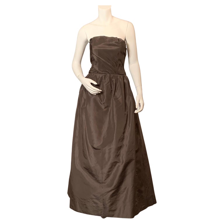 bright orange formal dress Ava Presley Simple Ruched Satin Prom Dress 47030 main image 1