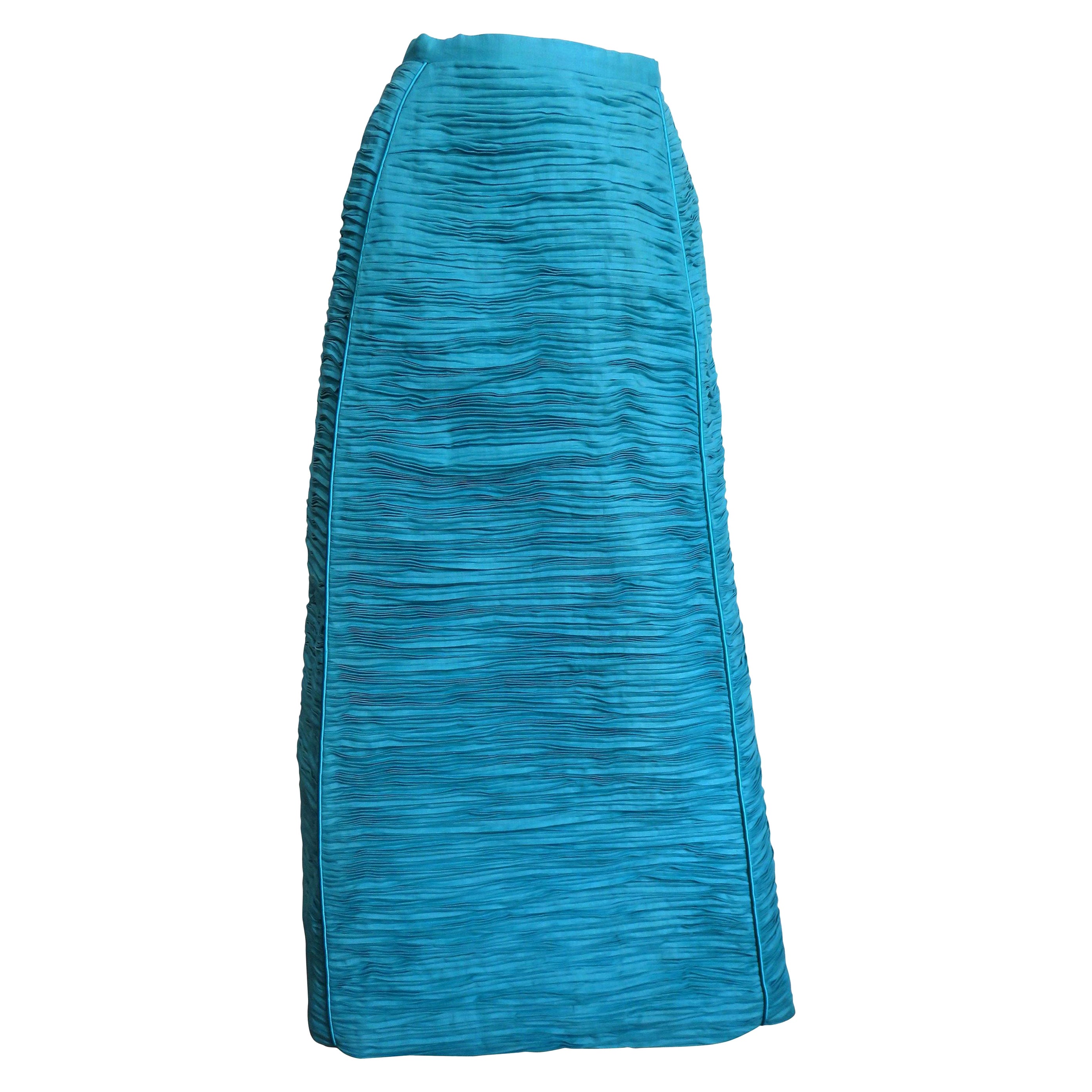 Maxi gonna in lino Sybil Connolly 1960s