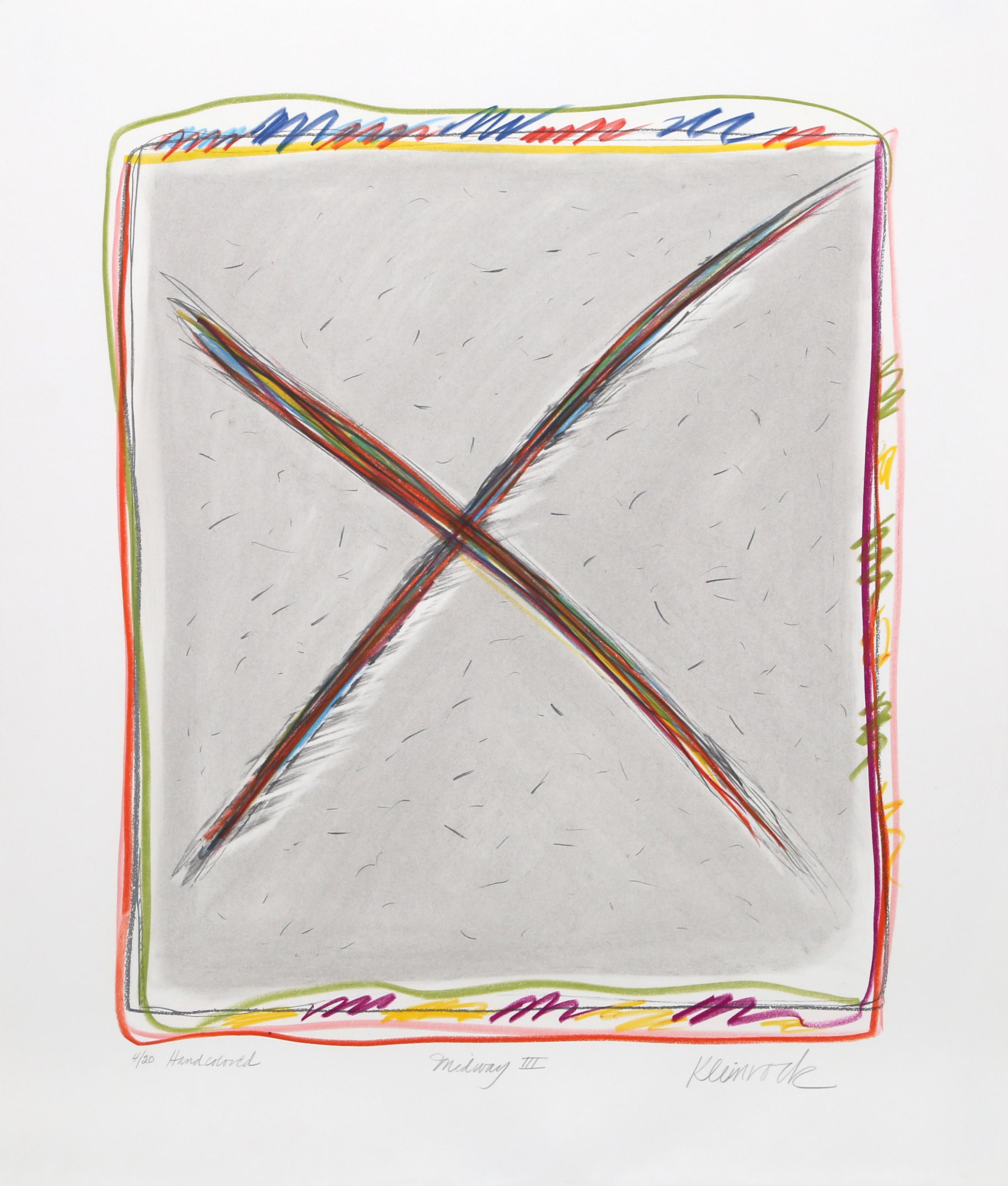 Midway Stage III-C, Abstract Lithograph by Sybil Kleinrock