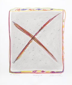 Midway Stage III-D, Abstract Hand-Colored Lithograph by Sybil Kleinrock