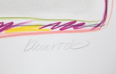Midway Stage III-H, Abstract Minimalist Lithograph by Sybil Kleinrock