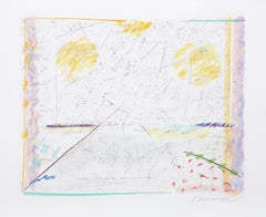 Untitled - Three Suns, Abstract Lithograph by Sybil Kleinrock