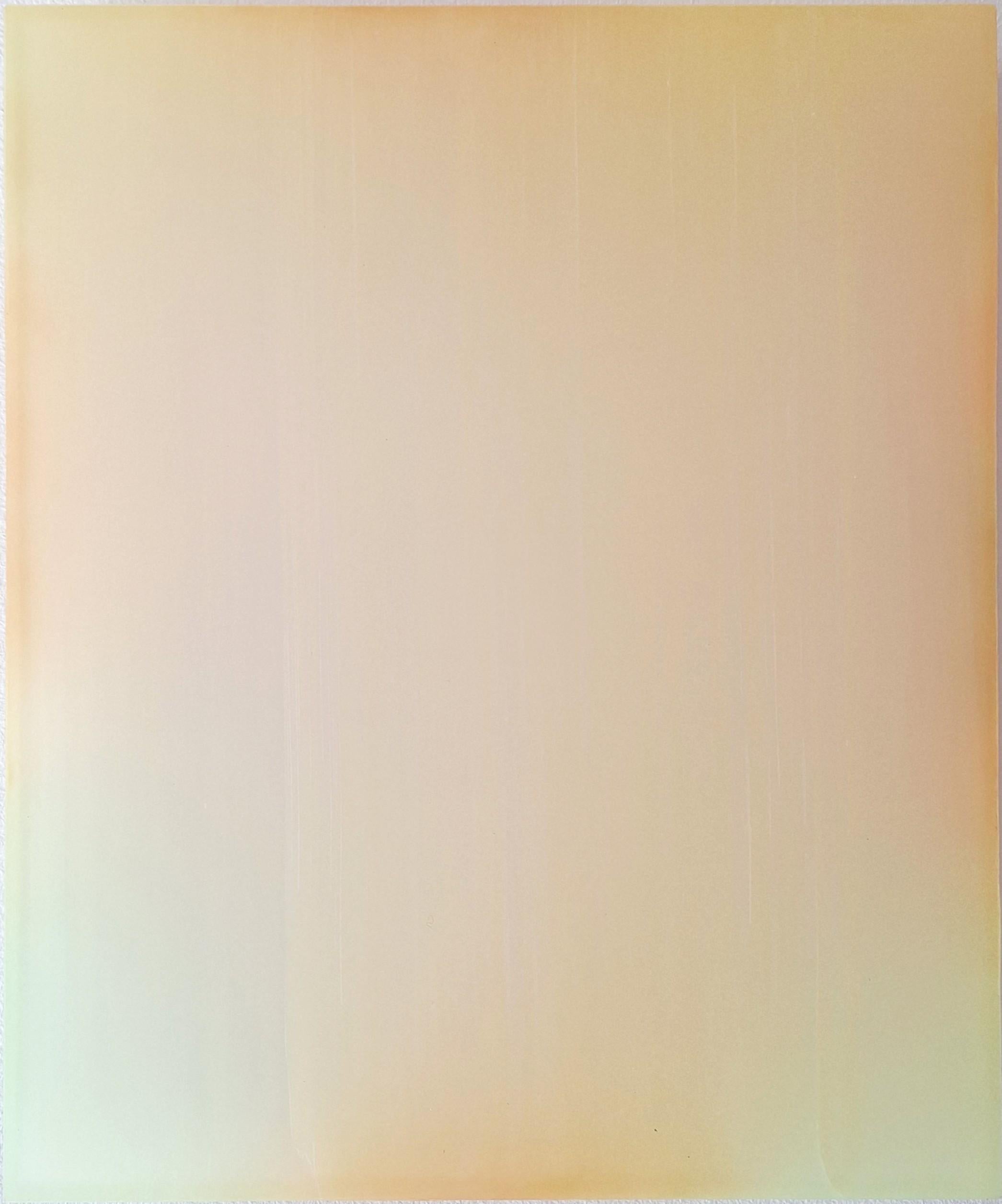Sybille Pattscheck Abstract Sculpture - Farblichtung neapelgelb - abstract contemporary modern sculptural painting
