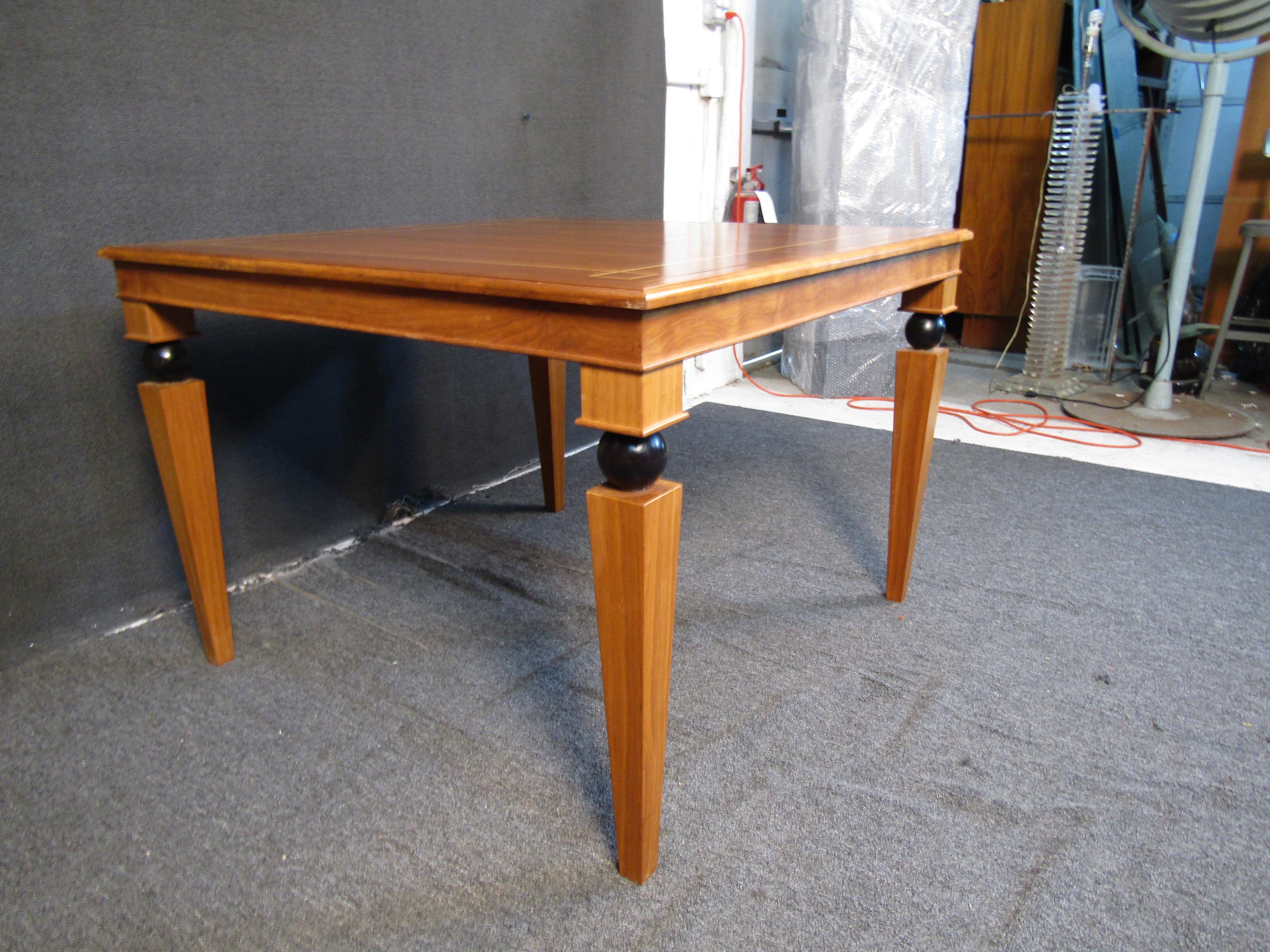 Sycamore Center Table in the Style of Andre Arbus In Good Condition In Brooklyn, NY