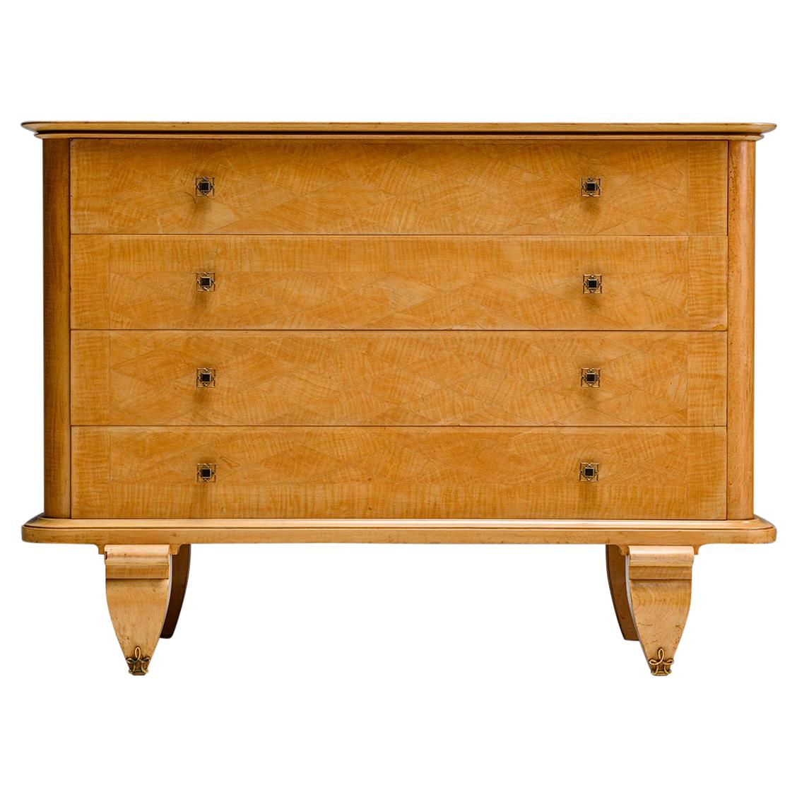 Sycamore Commode, France, circa 1950
