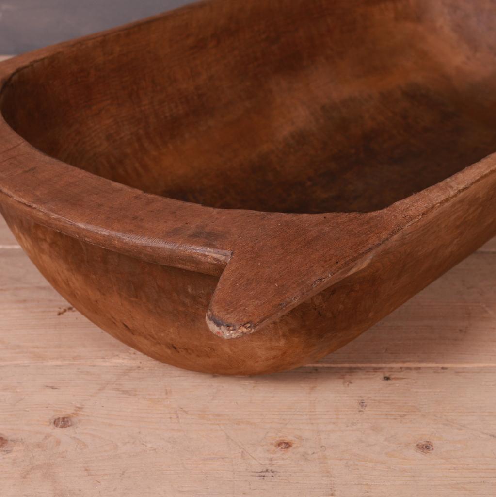 European Sycamore Dough Trough For Sale