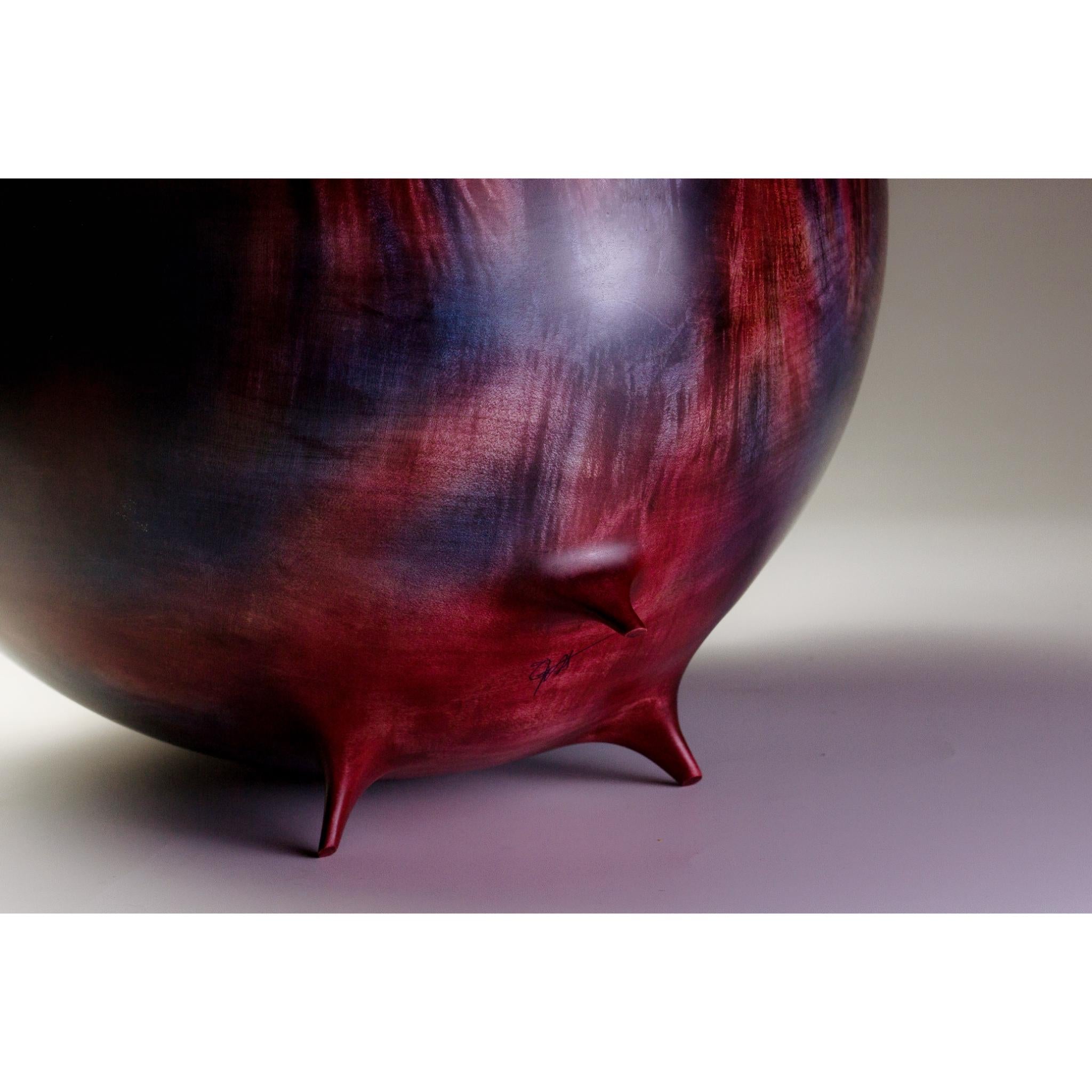 Modern Sycamore Maple Burl Bowl by Vlad Droz