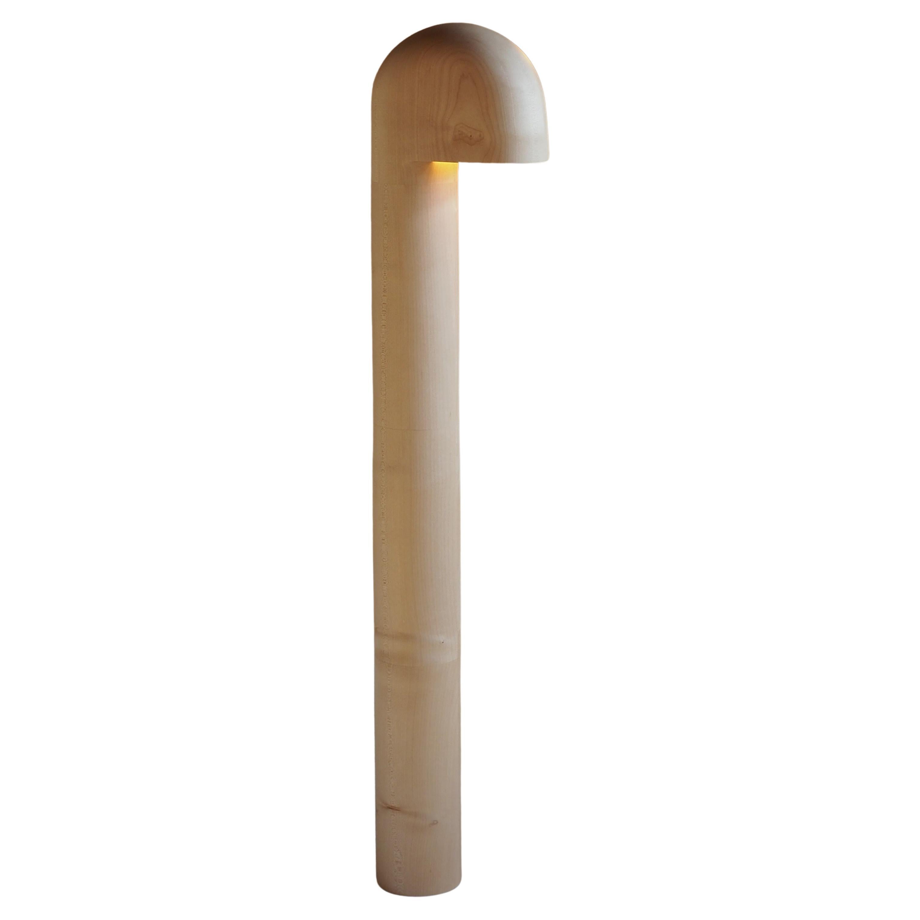 Sycamore Maple Lampadaire Small Floor Lamp by Pauline Pietri