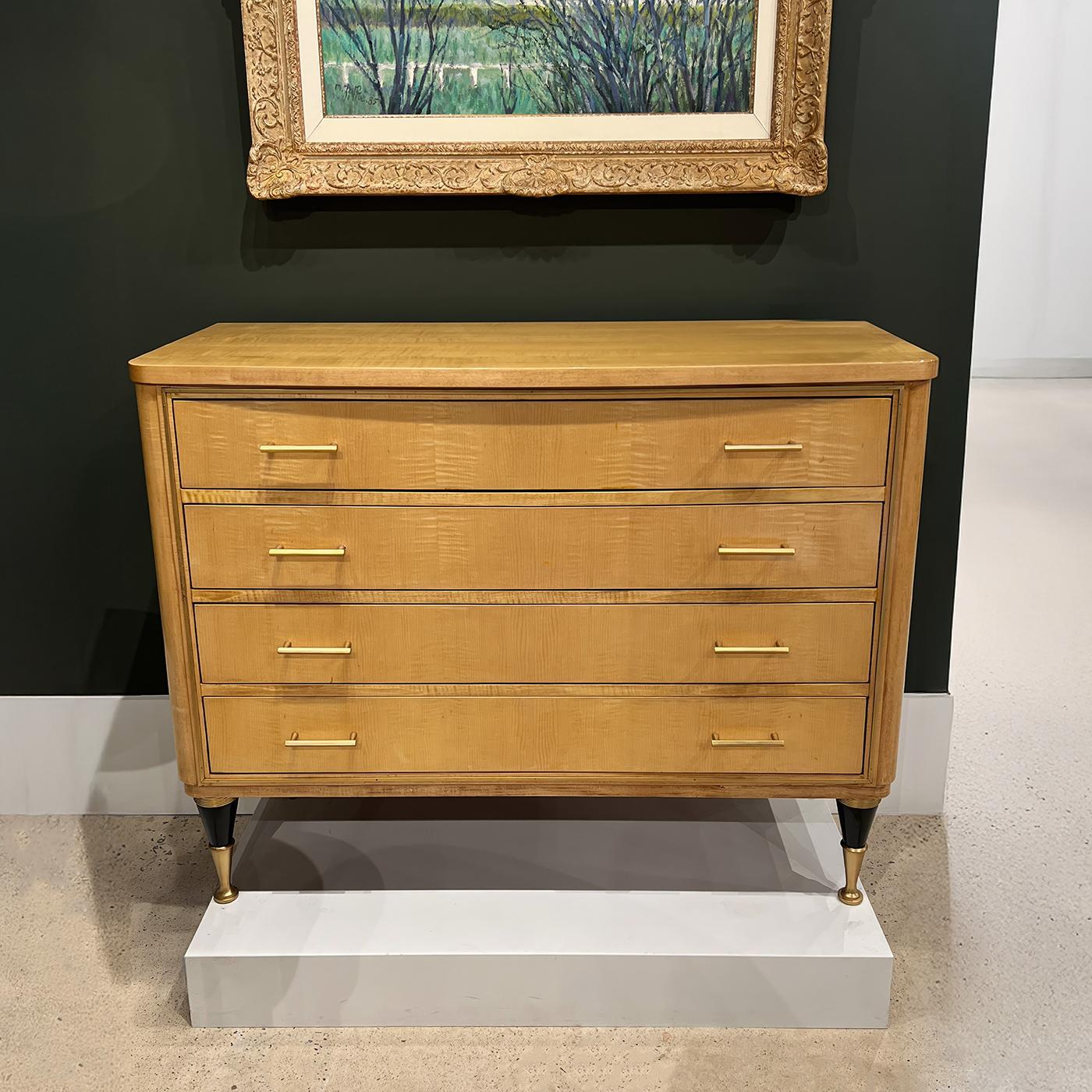 Mid-Century moderno Commode Sycamore del Medioevo in vendita