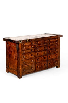 Large Bank of Industrial Drawers