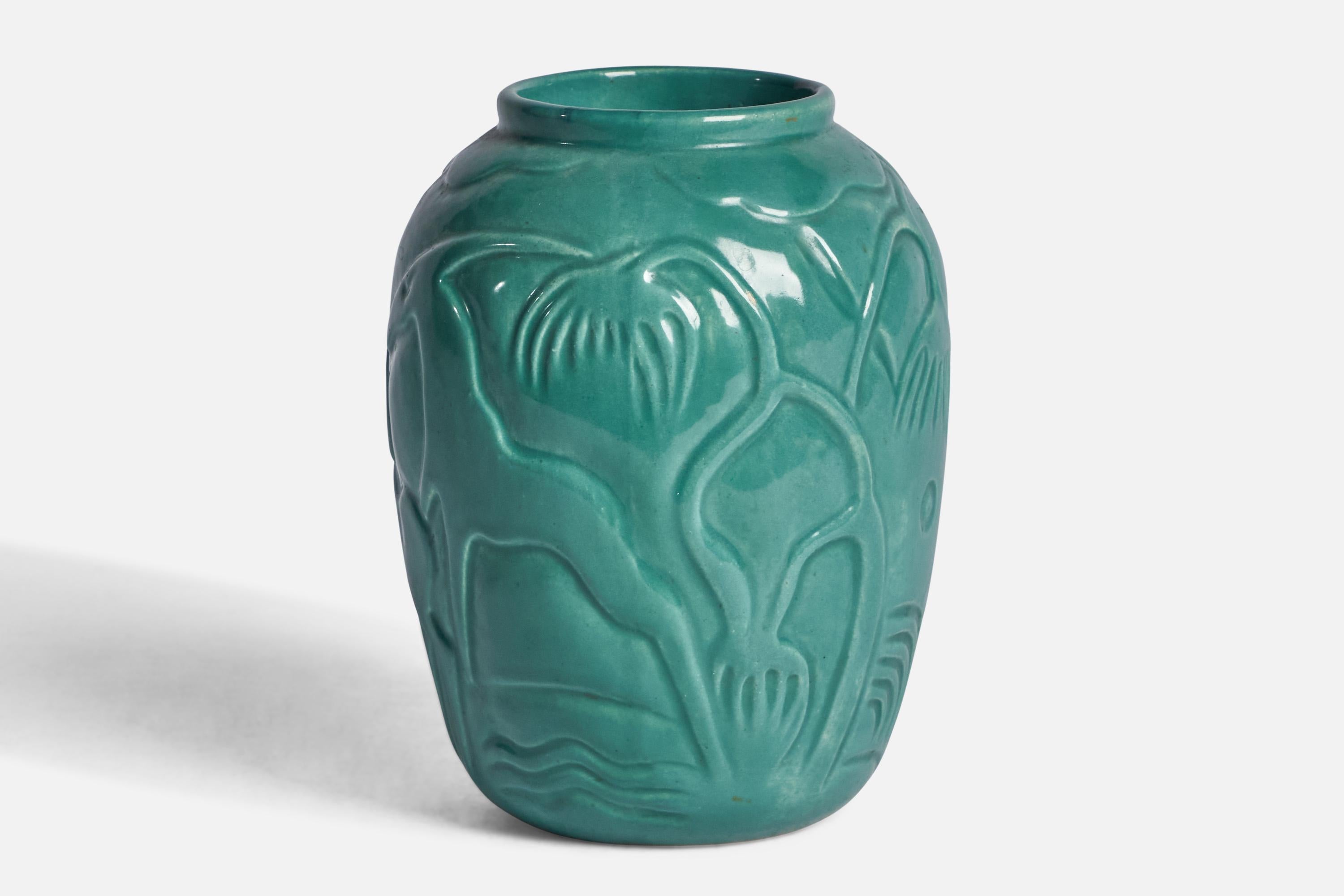 Syco Keramik, Vase, Keramik, Schweden, 1930er Jahre (Skandinavische Moderne) im Angebot