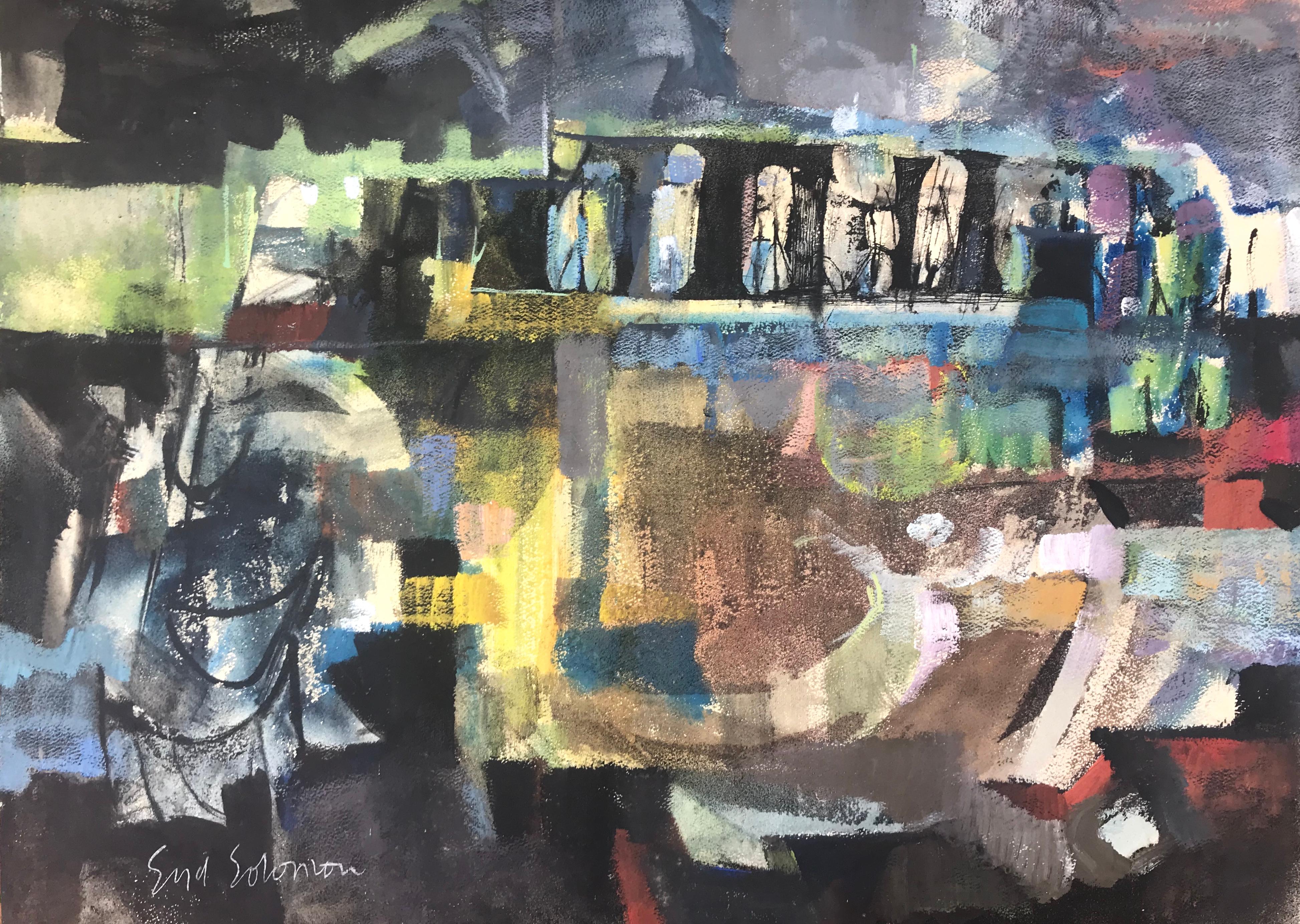 “Abandoned Bridge” - Mixed Media Art by Syd Solomon