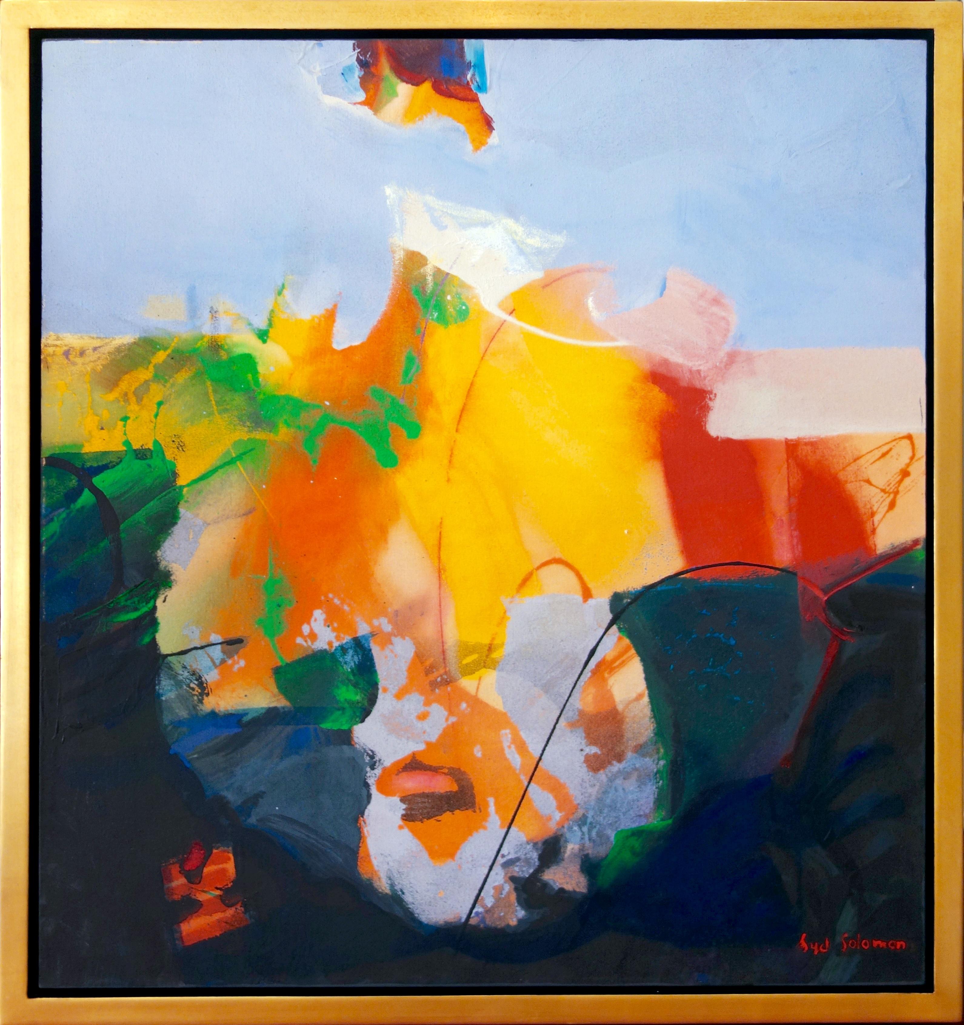 Syd Solomon Abstract Painting - Zephyr Stage