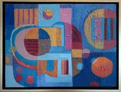 Ätherische Gaze – Sydell Lewis – Abstraktes Gemälde