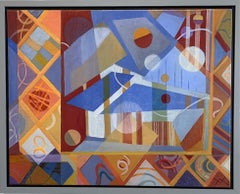 Incorniciare la brezza - Sydell Lewis - Pittura astratta