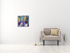 On A Walk - Sydell Lewis - Abstract Painting