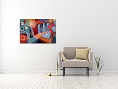 Outside In - Sydell Lewis - Abstract Painting