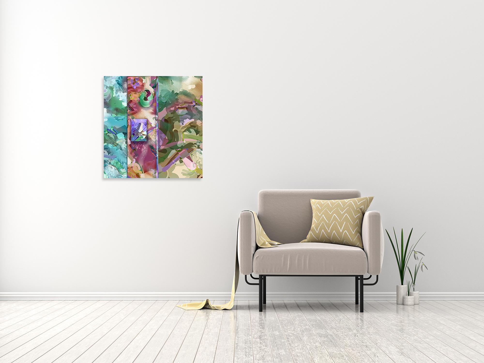 Three Parts Organic - Sydell Lewis - Digital Pigment Prints For Sale 1