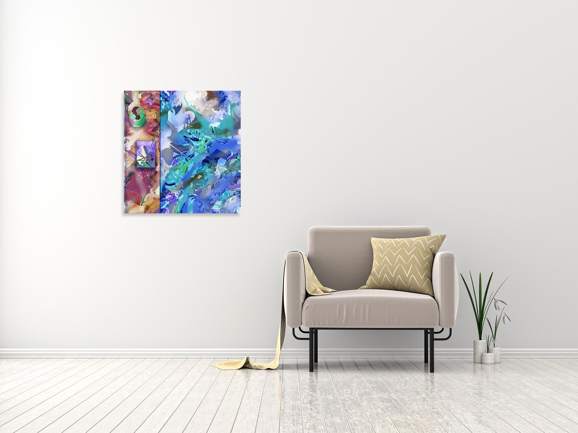 Two Parts Organic - Sydell Lewis - Digital Pigment Prints For Sale 1
