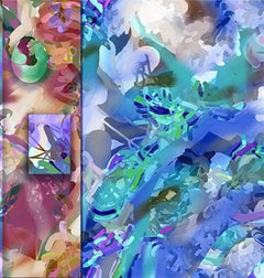 Deux parties organiques - Sydell Lewis - Impressions pigmentaires numériques