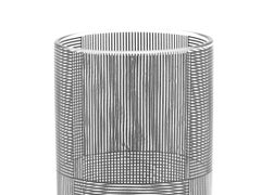 Sydney Cash Design in Year 2000 for Moma New York Glass Vase Optical Art