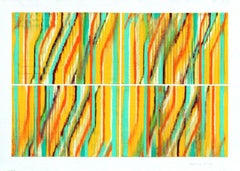 Untitled (SD//WP153) : acrylic painting on paper