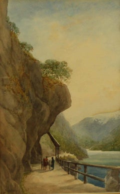 Road to Vorinfos, Hardanger Fjord by Sydney Ernest Hart