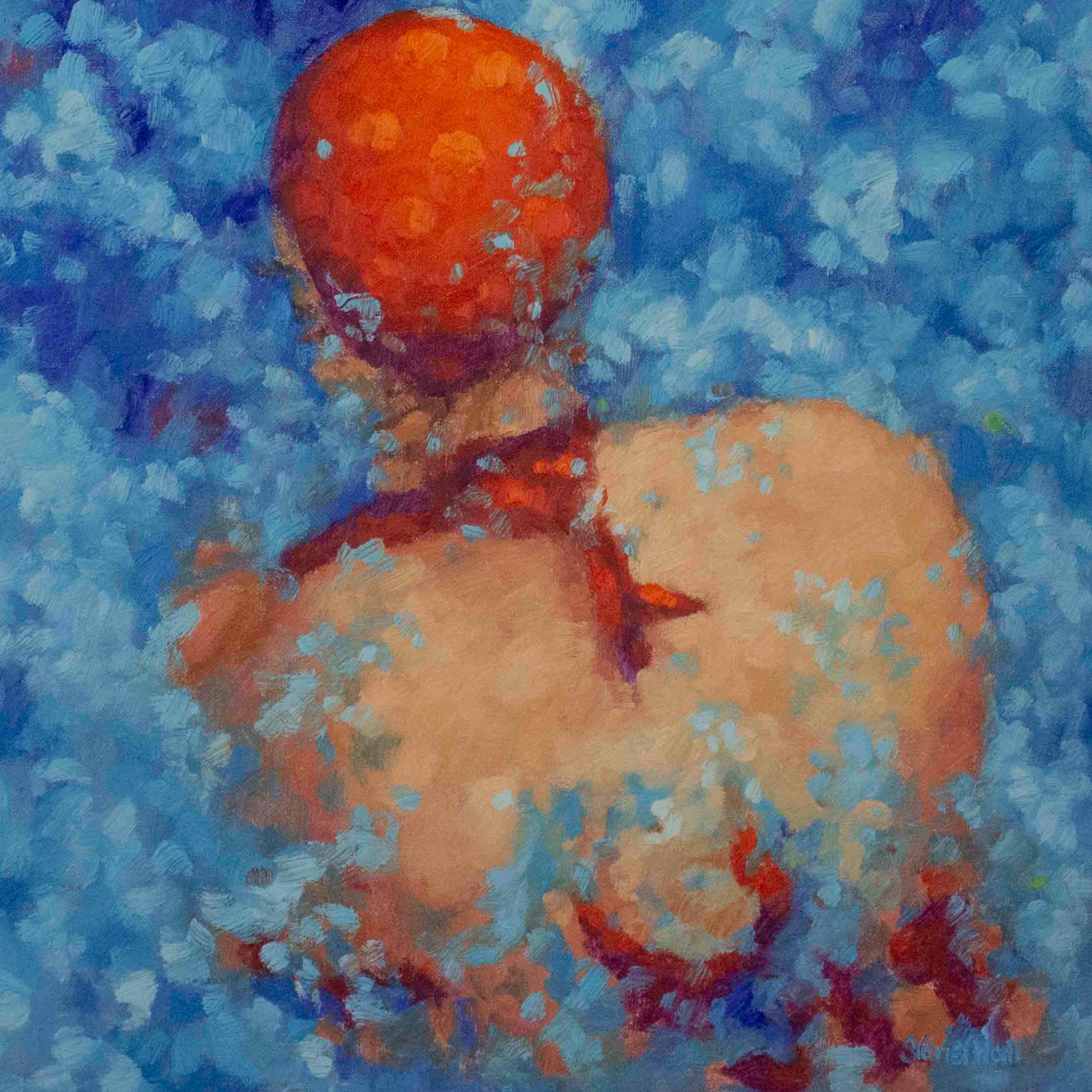 Plunge, Painting, Oil on Canvas For Sale 1