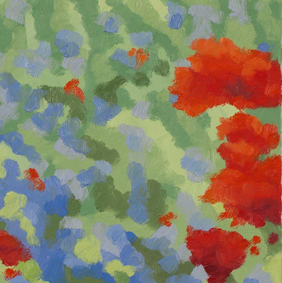 Giardino poetico, Pittura, Olio su tela 2