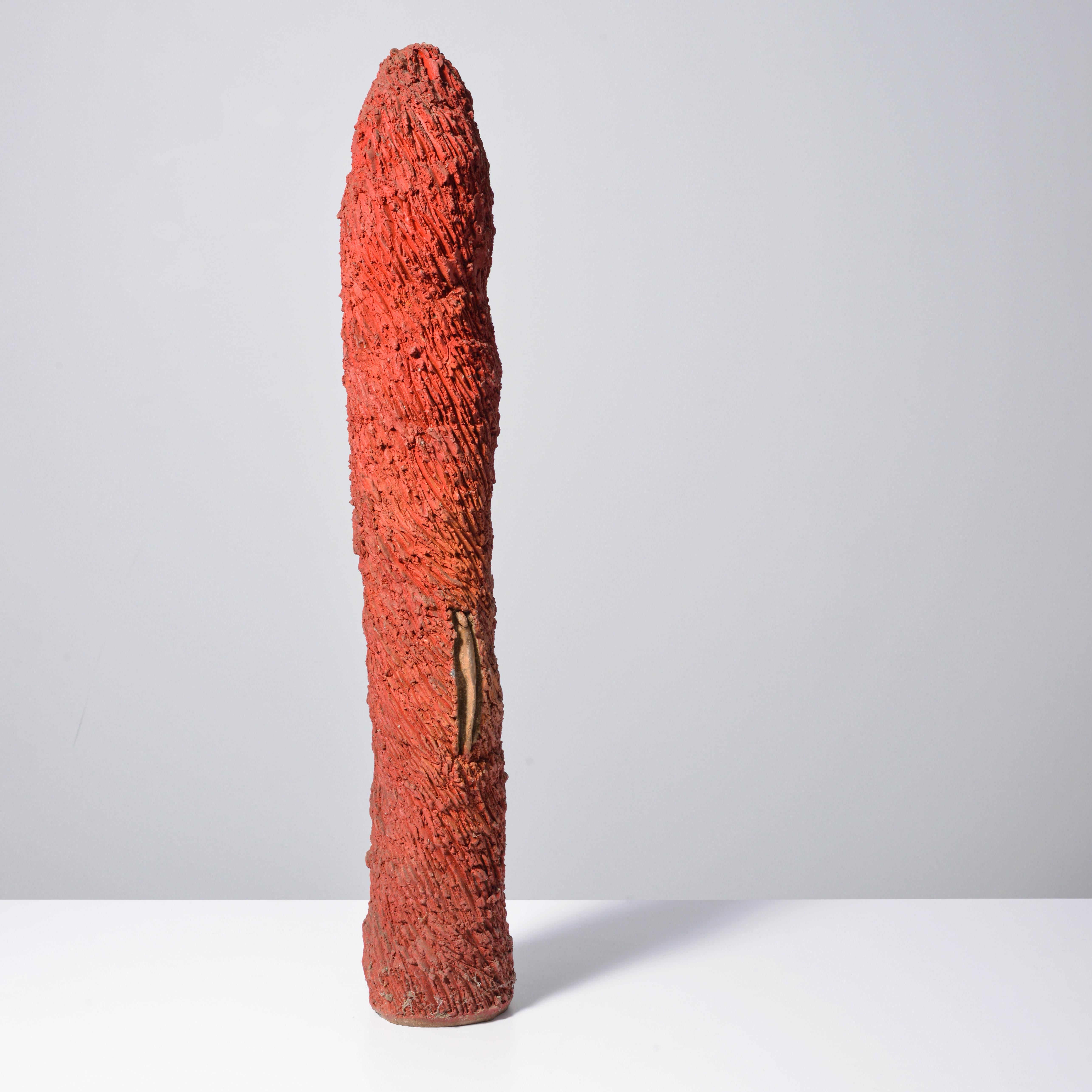 Artist/Designer; Manufacturer: Sydney K. Hamburger (American, b. 1935)
Marking(s); notes: no marking(s) apparent
Materials: ceramic
Dimensions (H, W, D): 36.5