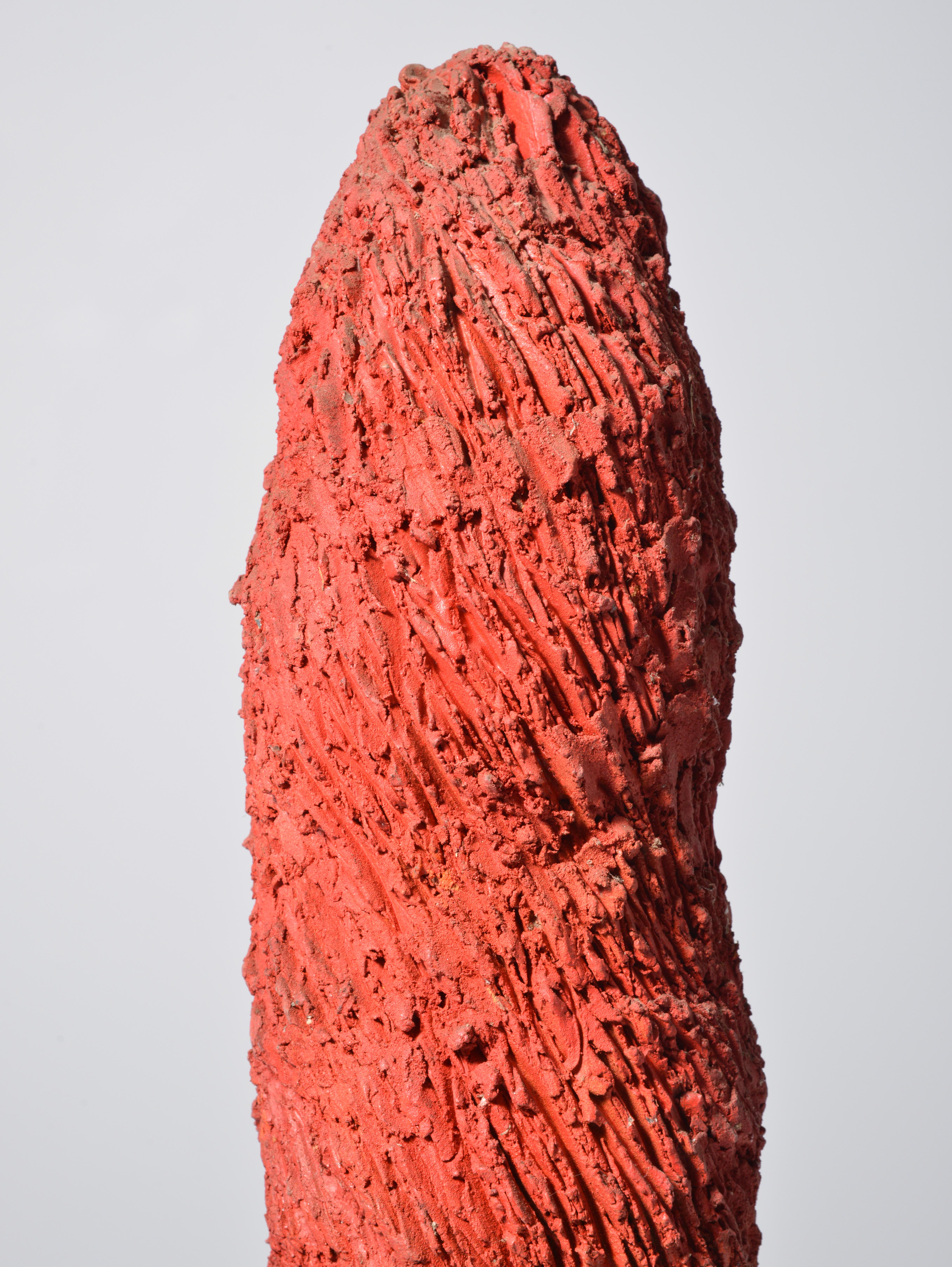 Modern Sydney K. Hamburger Ceramic Sculpture, 36.5