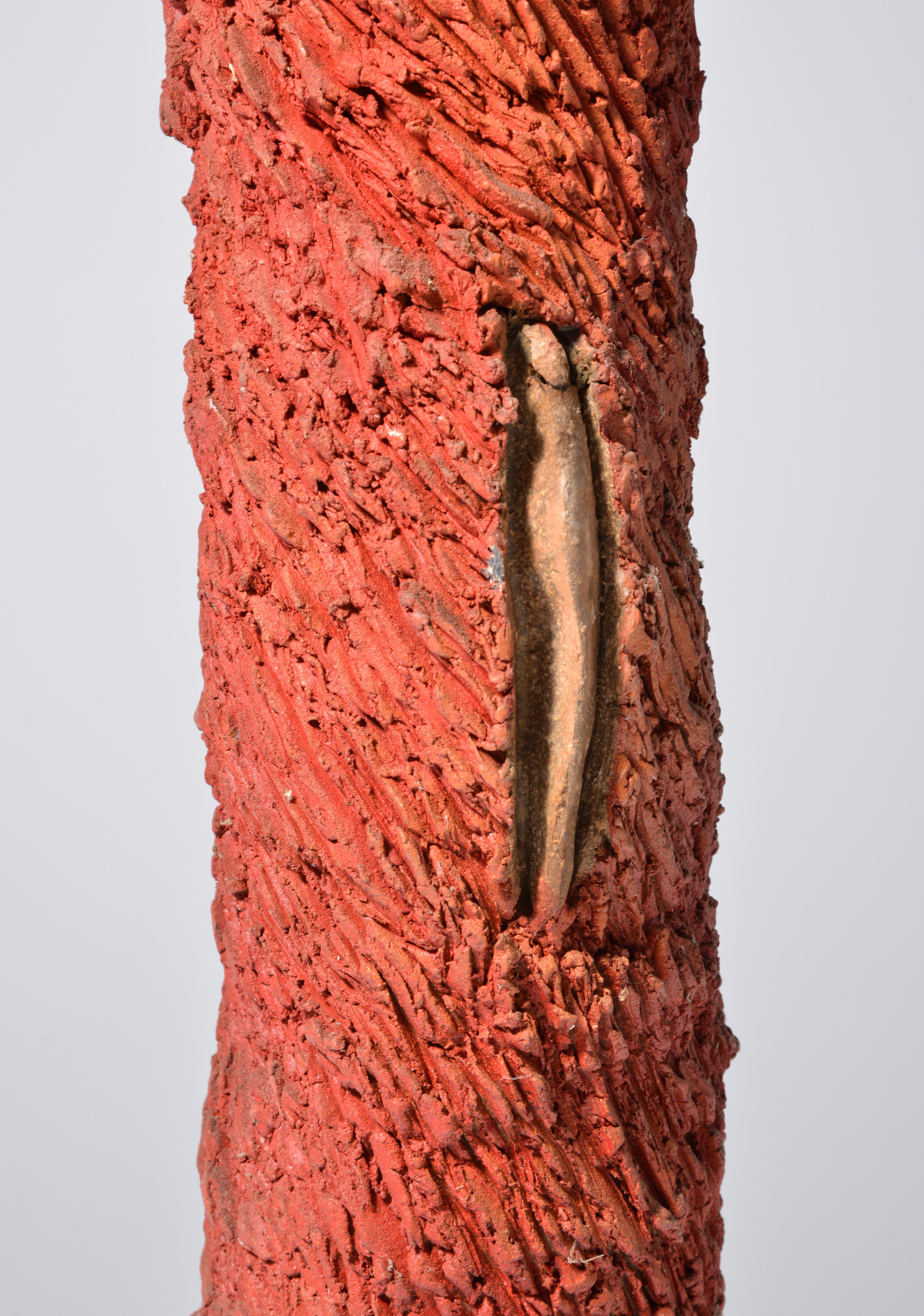 American Sydney K. Hamburger Ceramic Sculpture, 36.5