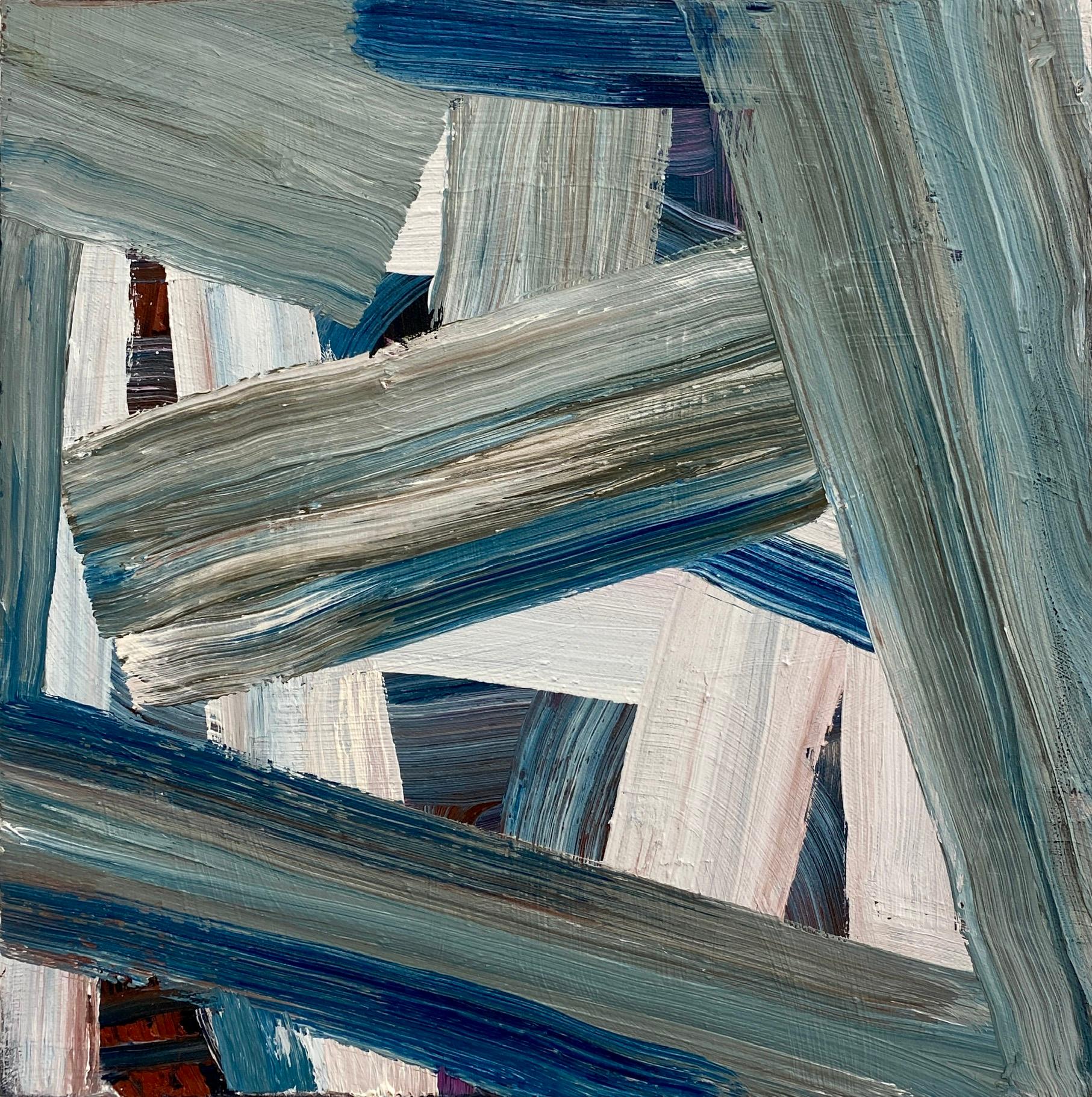 Sydney Yeager Rogue Dandelion, Contemporary Abstract Painting, Oil on