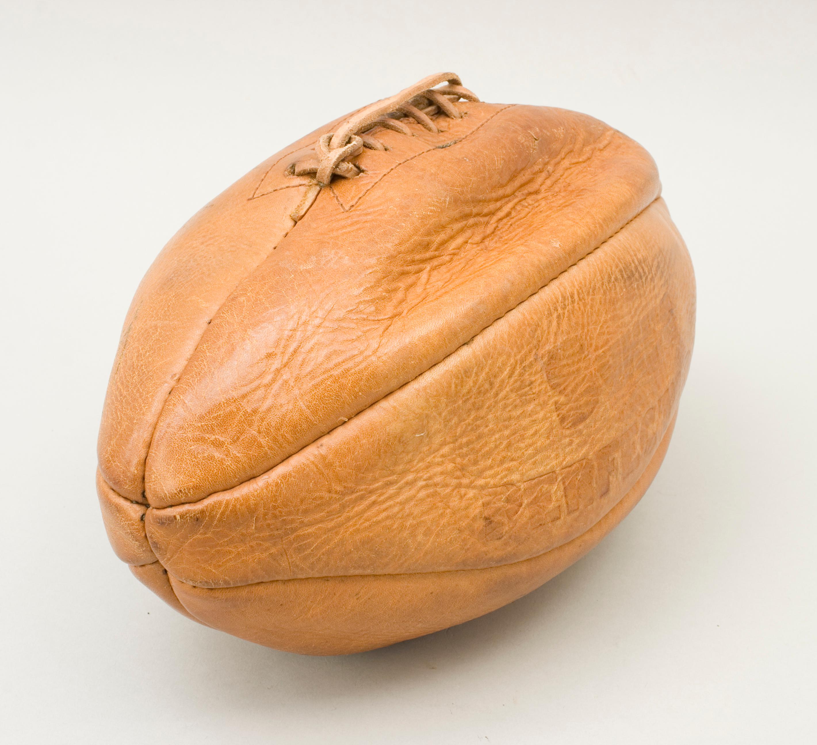 Sykes Rugby Ball, Signed by 1954 England, Scotland, Wales & Ireland Rugby Teams 3
