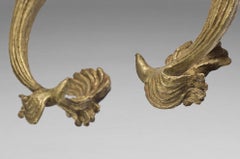 Sylva Bernt - Paire Exceptionnelle d'Appliques en Bronze Patiné (circa 1950)