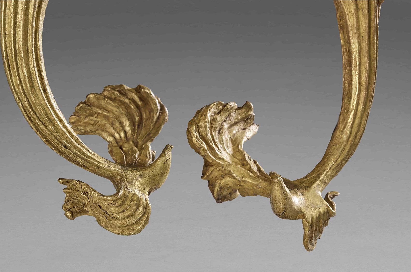 Sylva Bernt - Paire Exceptionnelle d'Appliques en Bronze Patiné (circa 1950) en vente 2