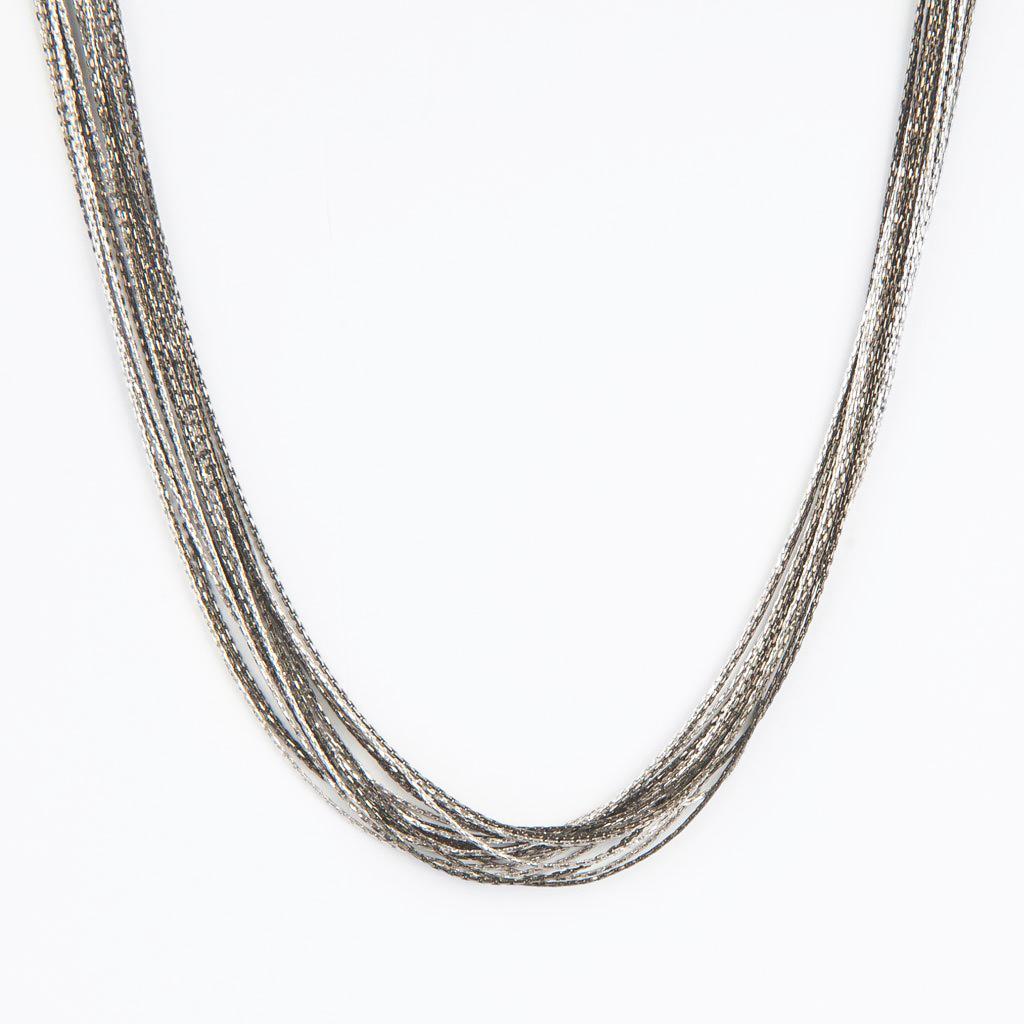 Sylva & Cie White Gold Chain Necklace In New Condition For Sale In Weston, MA