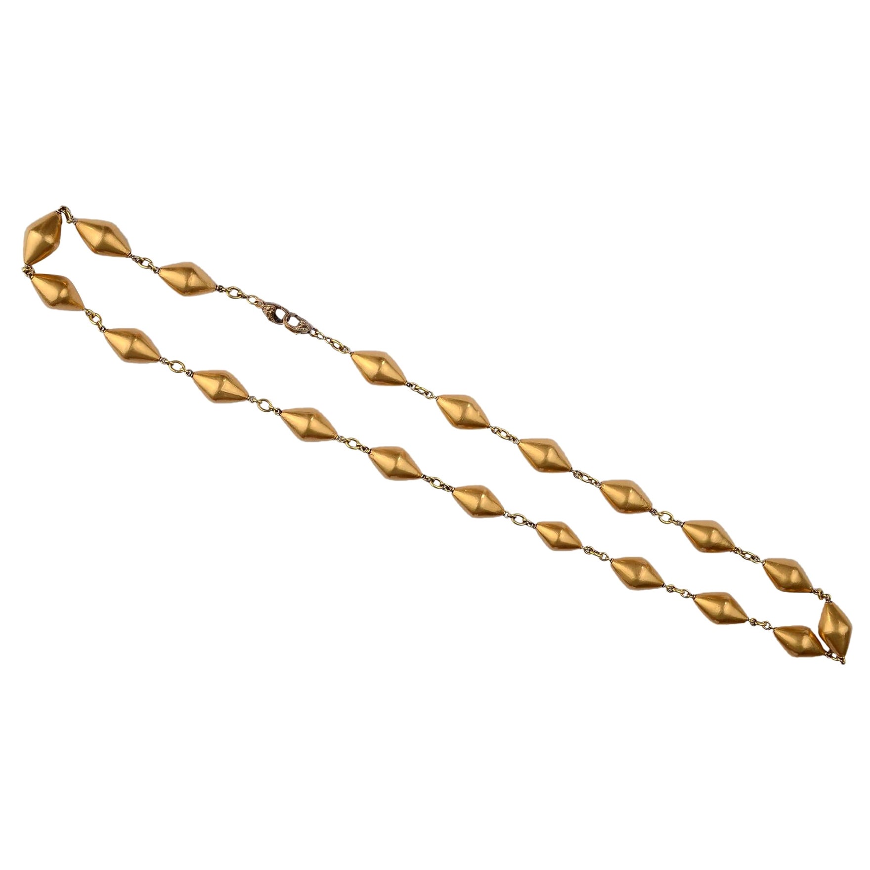 Sylva Et Cie Long Gold Necklace