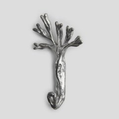 Sylva Hook Set in Aluminum, Made in UK by Sister - Functional & Sculptural