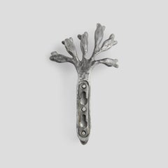 Sylva Maple Hook in Aluminium, Made in UK by Sister - Functional & Sculptural