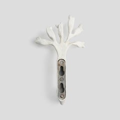 Sylva Maple Hook in Cream, Made in UK by Sister - Functional & Sculptural