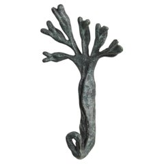 Sylva Maple Hook in Verdigris, Made in UK by Sister - Functional & Sculptural