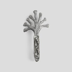 Sylva Rowan Hook in Aluminum, Made in UK by Sister - Functional & Sculptural