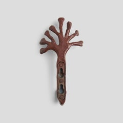 Sylva Rowan Hook in Burgundy, Made in UK by Sister - Functional & Sculptural