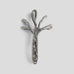Sylva Willow Hook in Aluminum, Made in UK by Sister - Functional & Sculptural