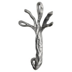 Sylva Willow Hook in Aluminum, Made in UK by Sister - Functional & Sculptural