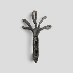 Sylva Willow Hook in Verdigris, Made in UK by Sister - Functional & Sculptural