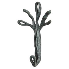 Sylva Willow Hook in Verdigris, Made in UK by Sister - Functional & Sculptural