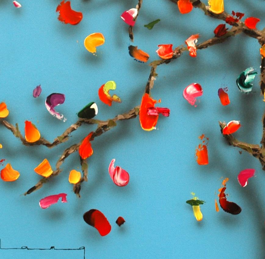 Acrylique et spray sur toile montée sur bois
80 x 80 cm (31.5 x 31.5 in)
Une œuvre d'art unique
Cadre en bois noir (85 x 85 x 4 cm) - (33.5 x 33.5 x 1.6 in)
Signé par l'artiste.
Certificat d'authenticité