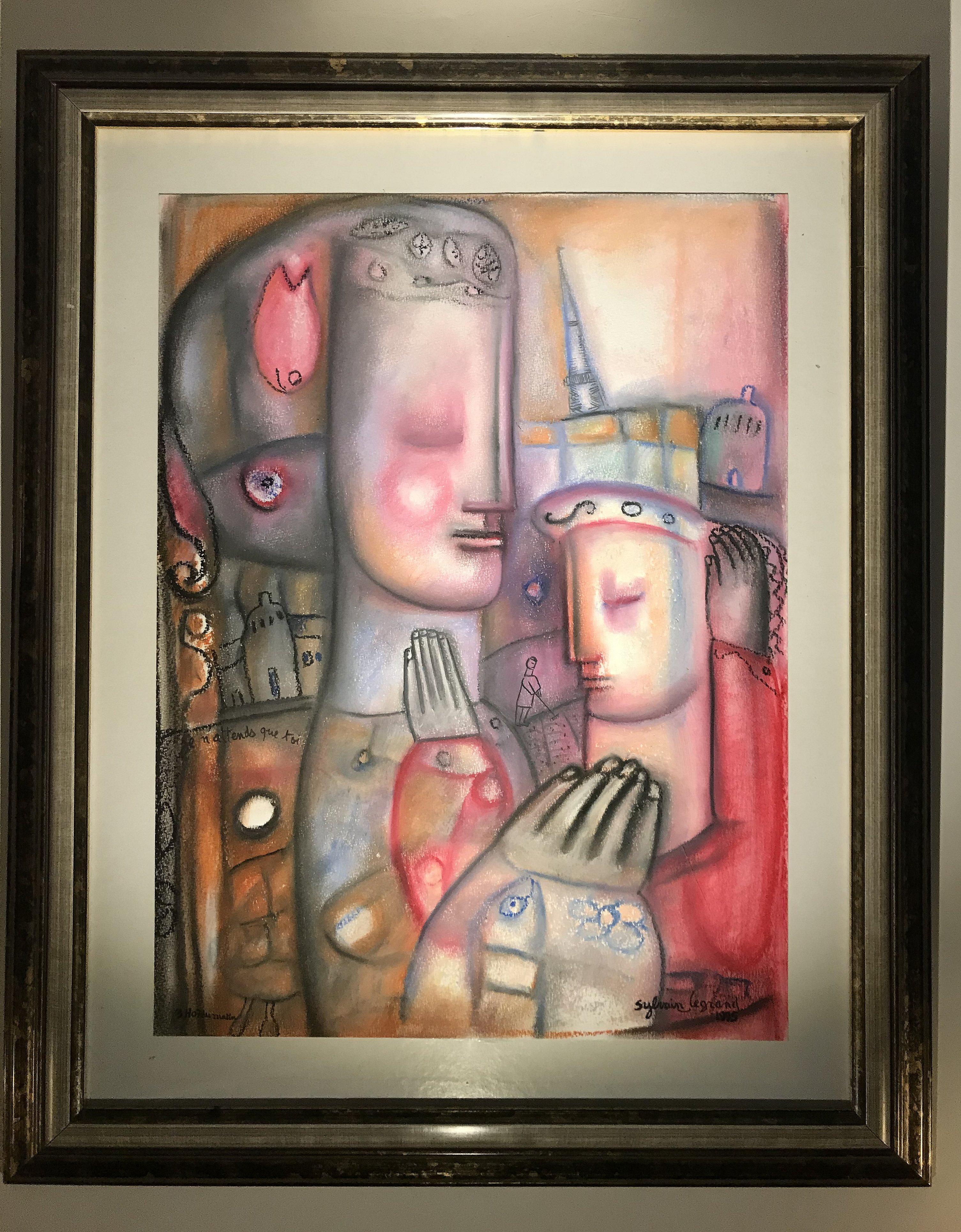 Je n'attends que toi - Painting di Sylvain Legrand